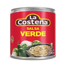 Salsa Mexicana Verde LA COSTEÑA 120g - Latineo Imagen principal del producto