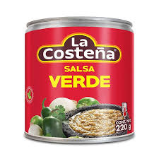 Salsa Mexicana Verde LA COSTEÑA 220g - Latineo