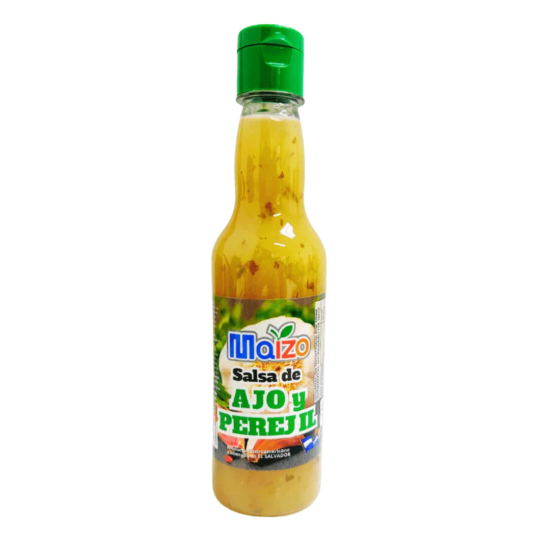 Salsa de ajo perejil Maizo 414ml - Latineo