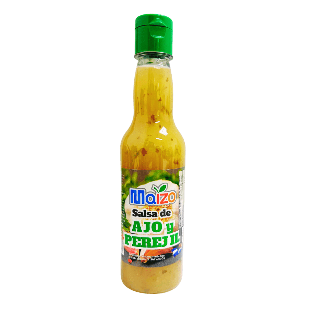 Salsa de ajo perejil Maizo 414ml