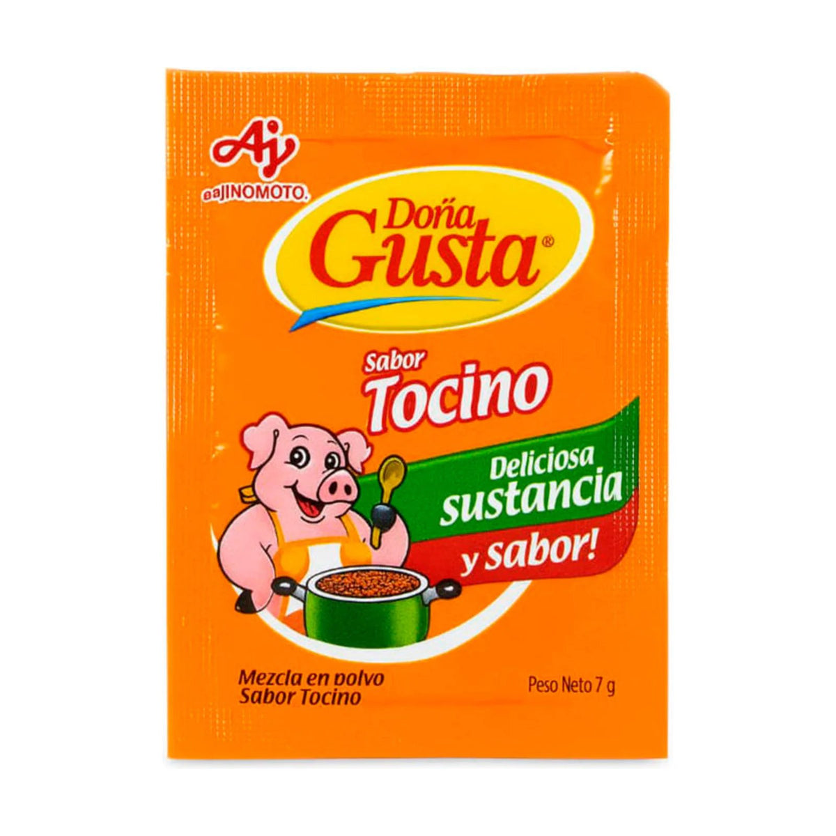 Sazonador Doña Gusta TOCINO 7g - Latineo Imagen principal del producto