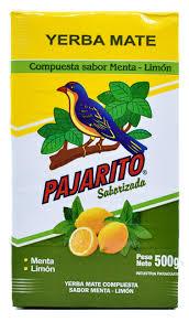 Yerba Mate PAJARITO Menta Limón 500g - Latineo