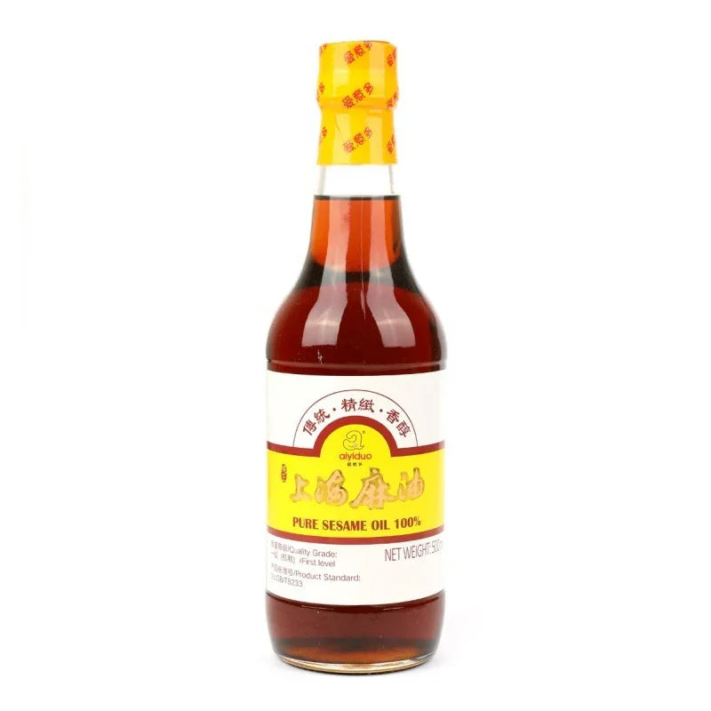 Aceite de Sésamo Aiyiduo de 500ml - Latineo Imagen principal del producto