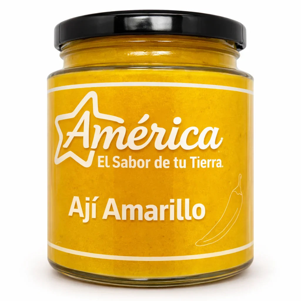 Pasta de Ají Amarillo AMÉRICA 212g - Latineo