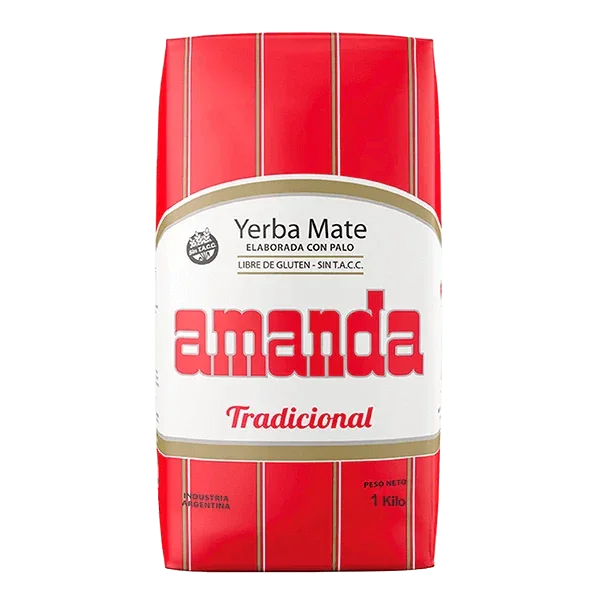 Yerba Mate AMANDA tradicional 500g - Latineo Imagen principal del producto