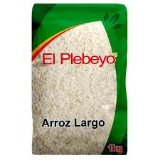 Arroz Largo EL PLEBEYO 1kg - Latineo