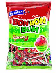 Bon Bon Bum Sandia x 24 Unid 400g - Latineo