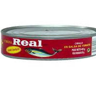 Caballa Real en Salsa de Tomate 425g - Latineo Imagen principal del producto