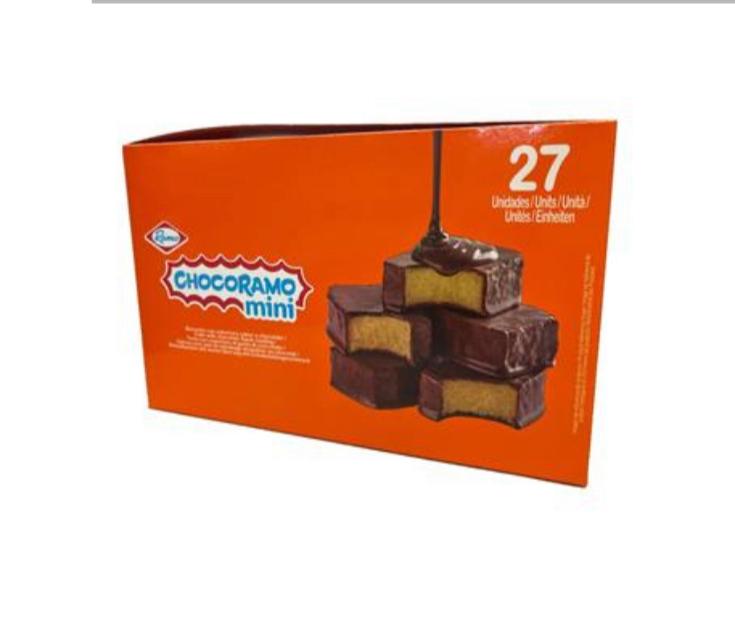 Chocoramo mini caja x 27 unid 540g