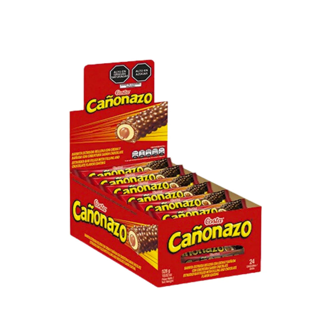 Chocolate Cañonazo 19g x 24unid - Latineo