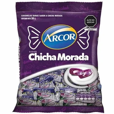 Caramelos chicha morada ARCOR 360g - Latineo Imagen principal del producto
