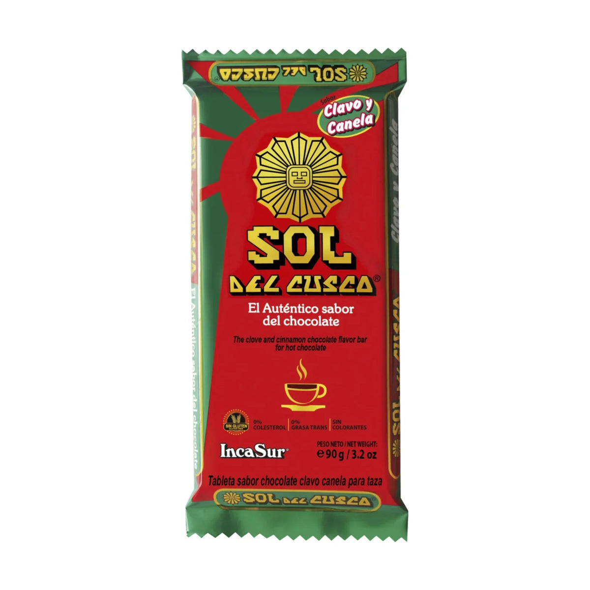 Chocolate para taza Sol Del Cusco 90g - Latineo Imagen principal del producto