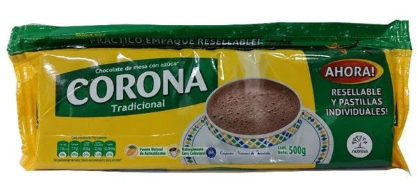 Chocolate CORONA 450g - Latineo Imagen principal del producto