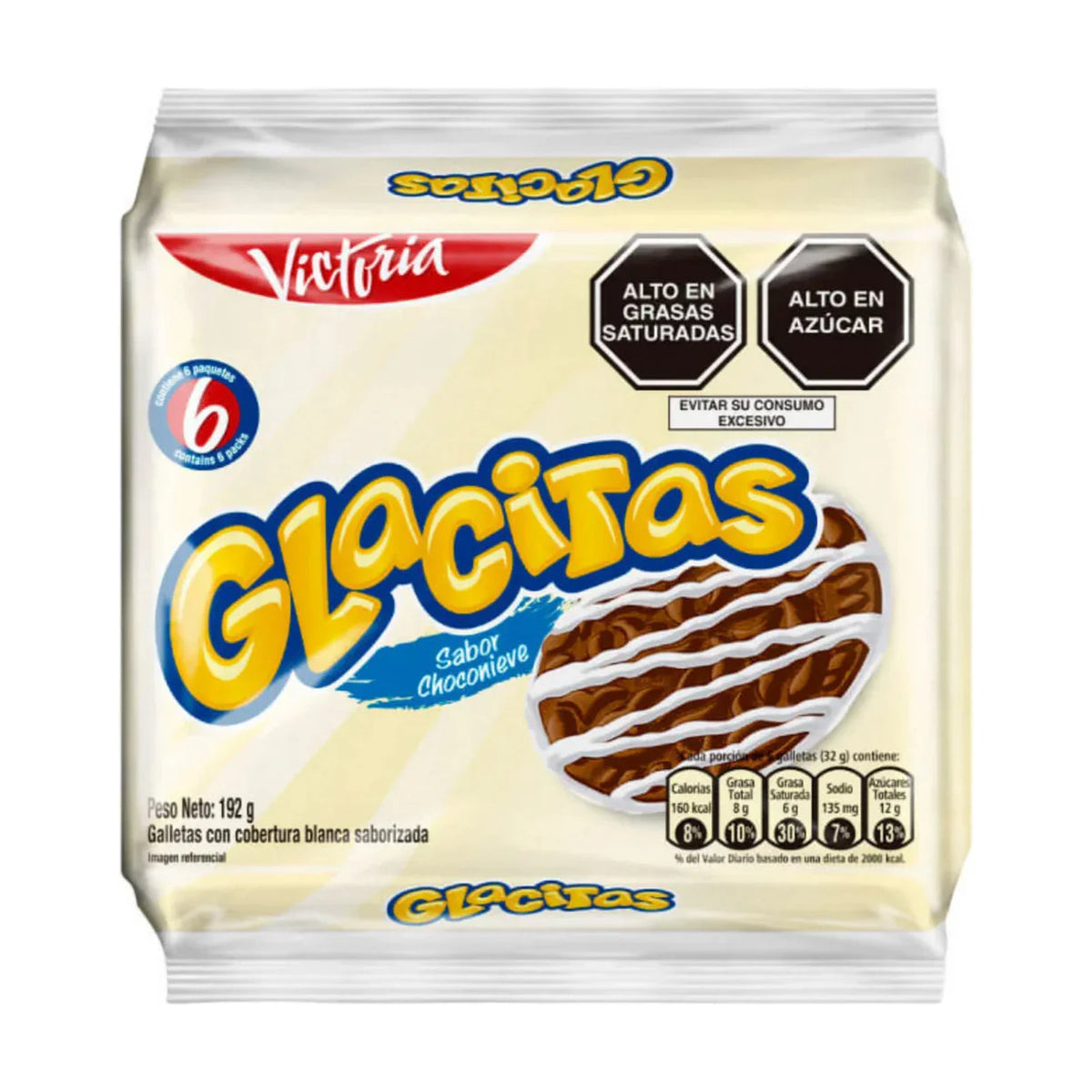 Galletas Glacitas choconieve - Latineo Imagen principal del producto