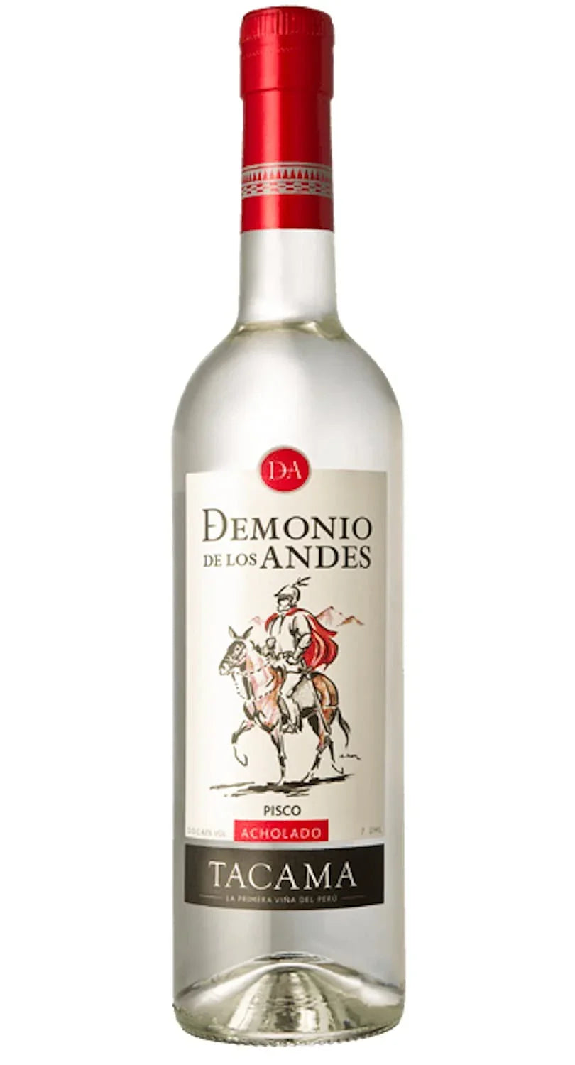 Pisco quebranta Demonio de los Andes de 700ml. - Latineo