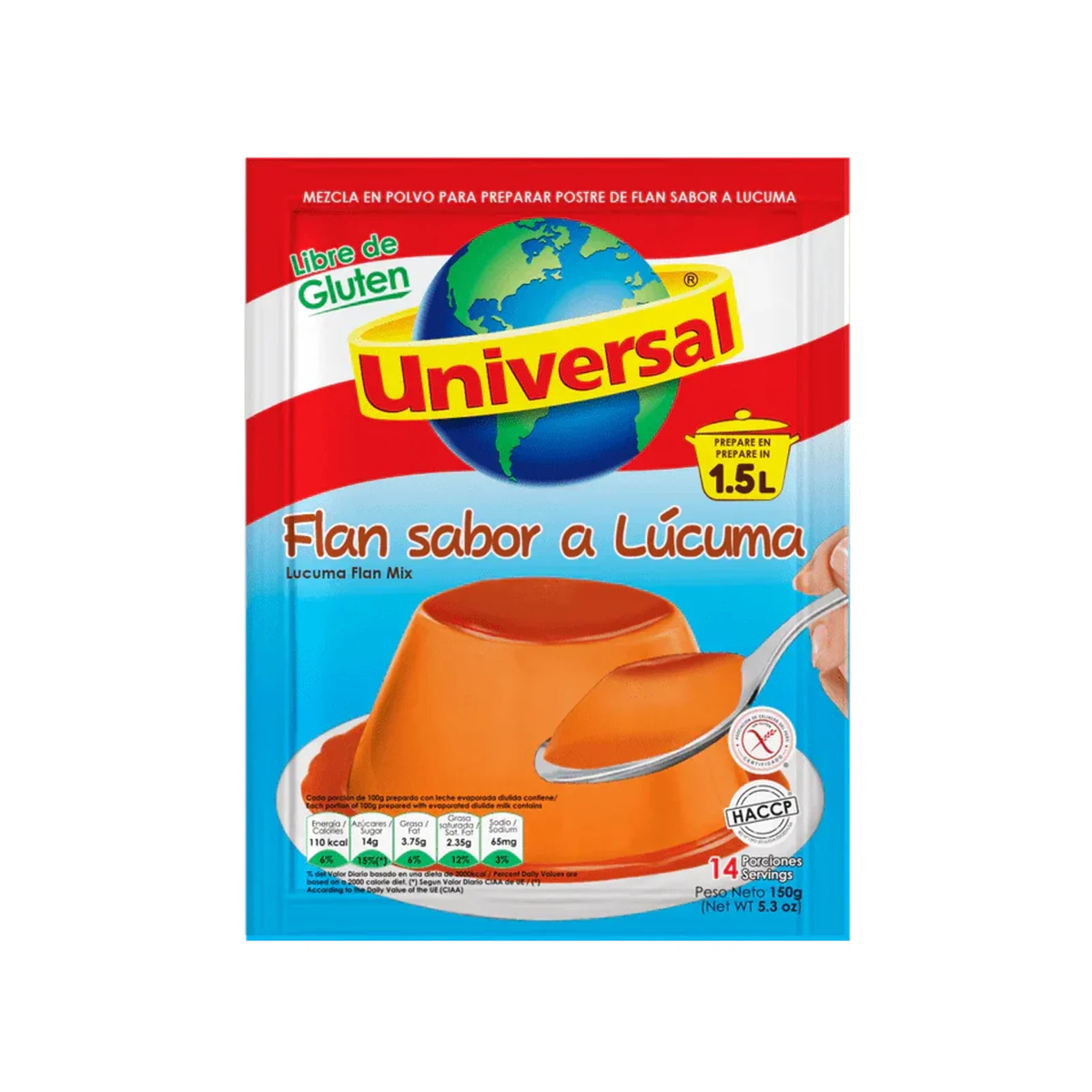 Flan de lúcuma UNIVERSAL - Latineo Imagen principal del producto