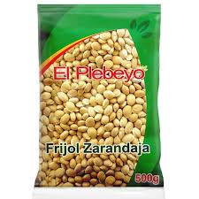 Frijol Zarandaja EL PLEBEYO 500g - Latineo