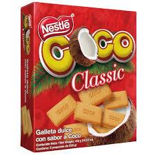 Galleta de Coco Classic Nestlé 450g - Latineo Imagen principal del producto