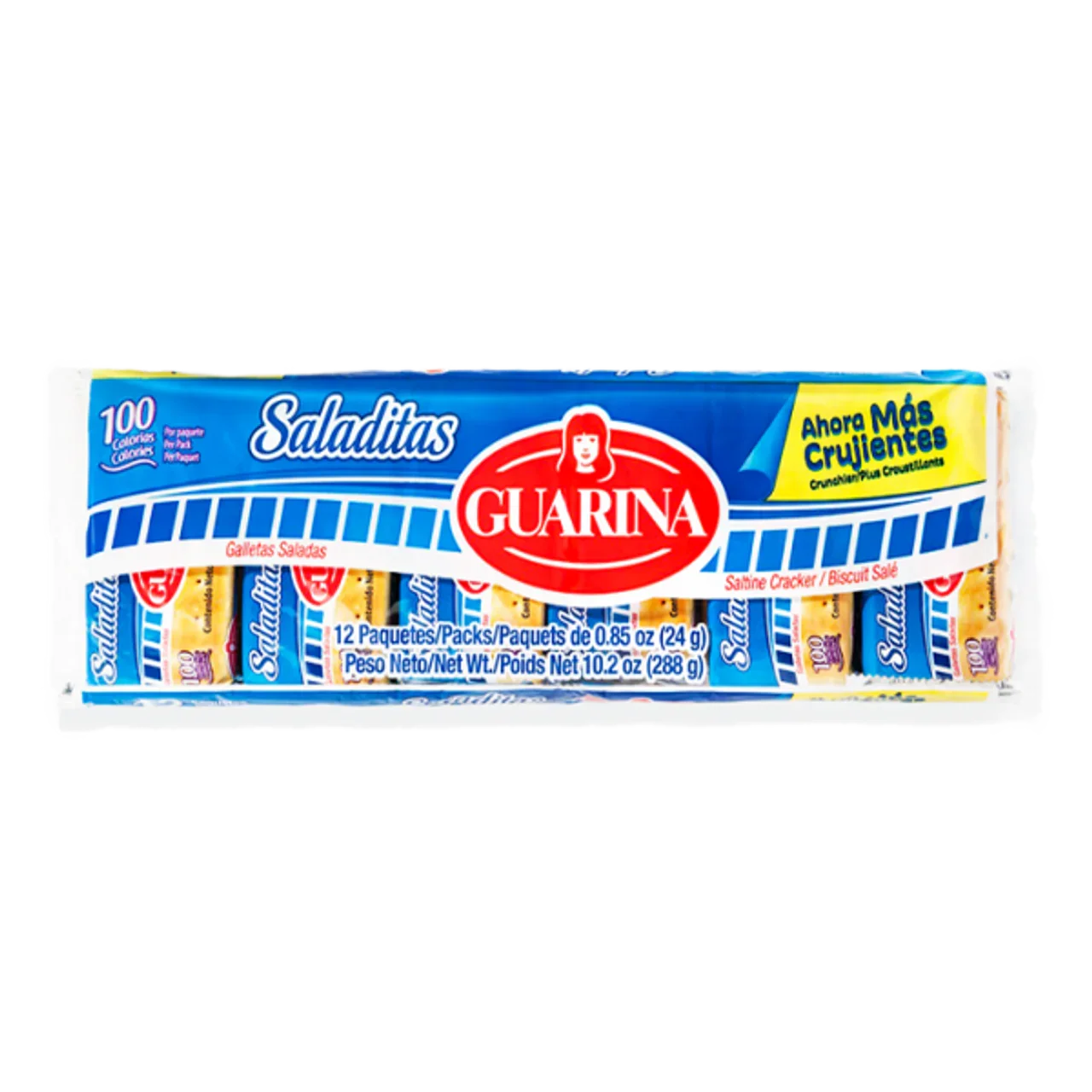 Galletas saladas GUARINA 288g - Latineo Imagen principal del producto