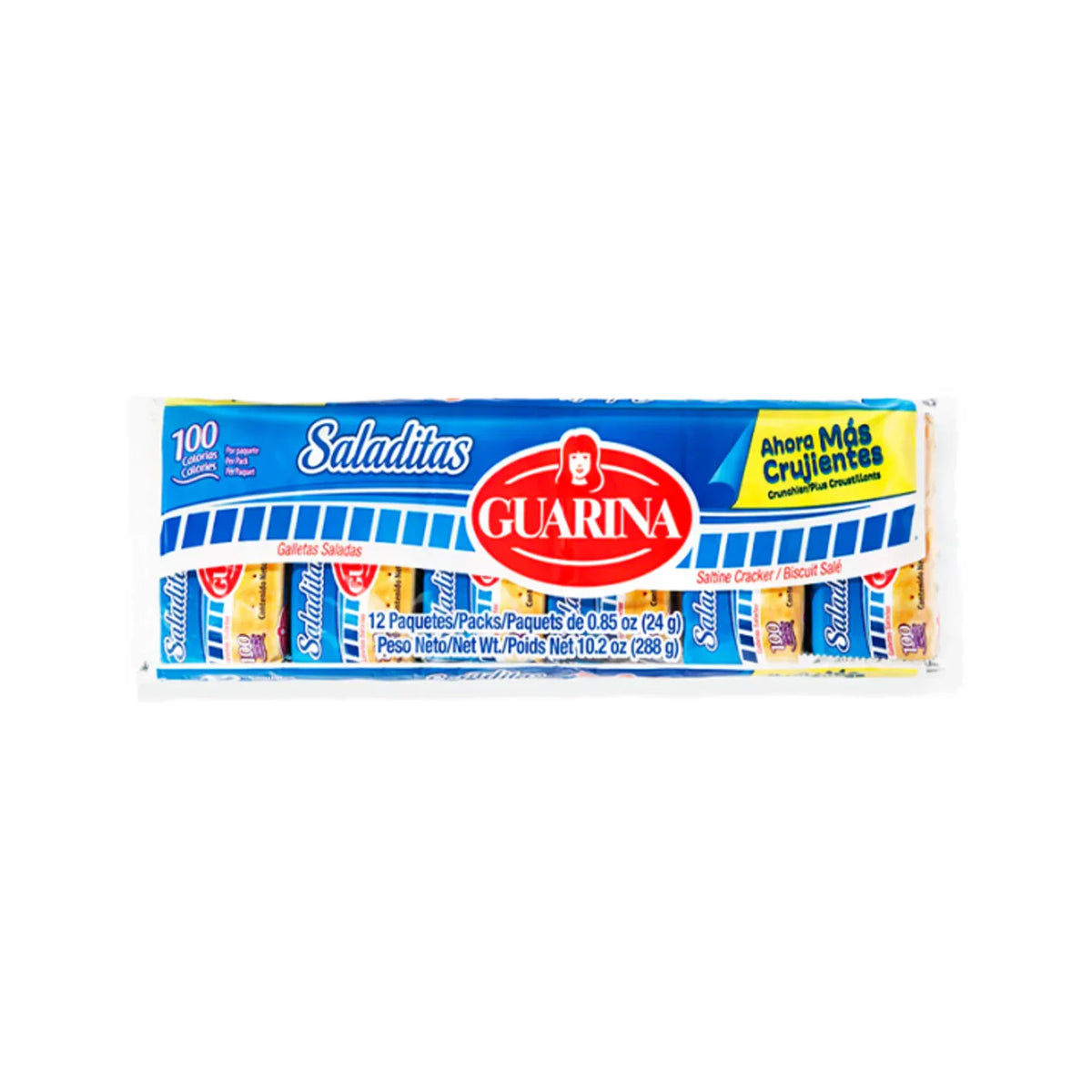 Galletas saladas GUARINA 288g - Latineo Imagen principal del producto