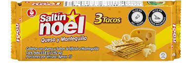 Galletas Saltín Noel Queso y Mantequilla 385 g Imagen secundaria del producto