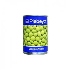 Gandul Verde EL PLEBEYO 425g - Latineo