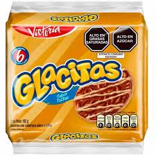 Galleta GLACITAS toffee pack x 6 unid 192g