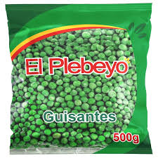 Guisantes Verdes EL PLEBEYO 500g - Latineo