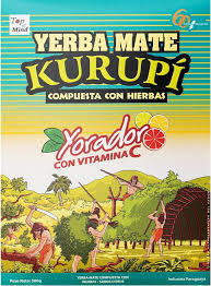 Yerba Mate Citrus Yorador KURUPI 500g - Latineo