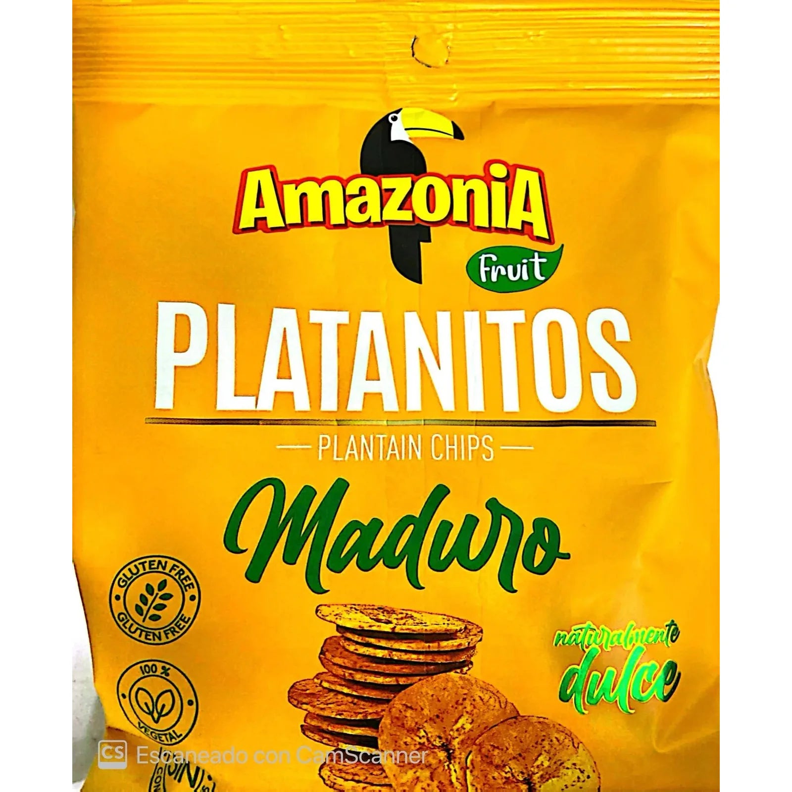 Chifles platanitos AMAZONIA maduritos 75 g - Latineo Imagen principal del producto