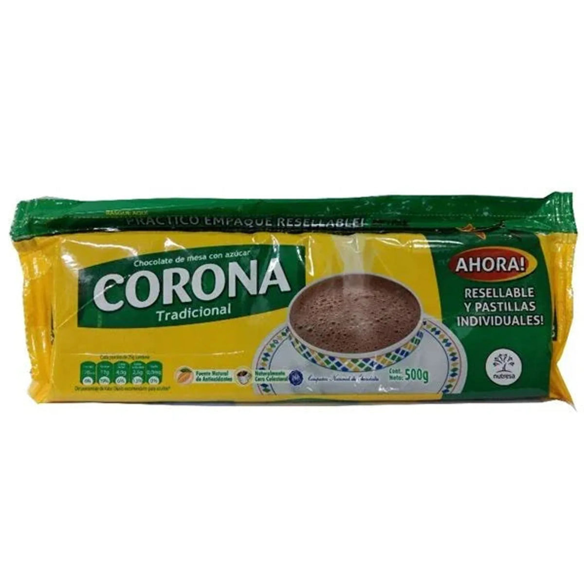 Chocolate CORONA 450 g - Latineo
