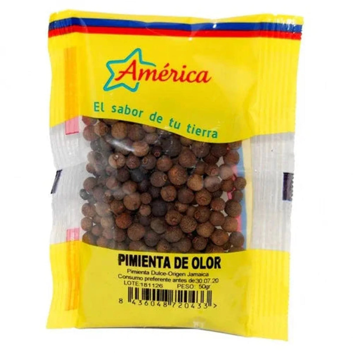 Pimienta de olor AMÉRICA 50 g - Latineo Imagen principal del producto