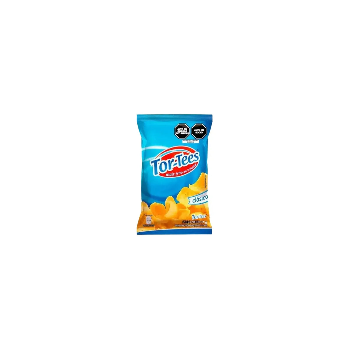 Tor-tess snack de maiz frito en hojuelas CLASICO - Latineo Imagen principal del producto
