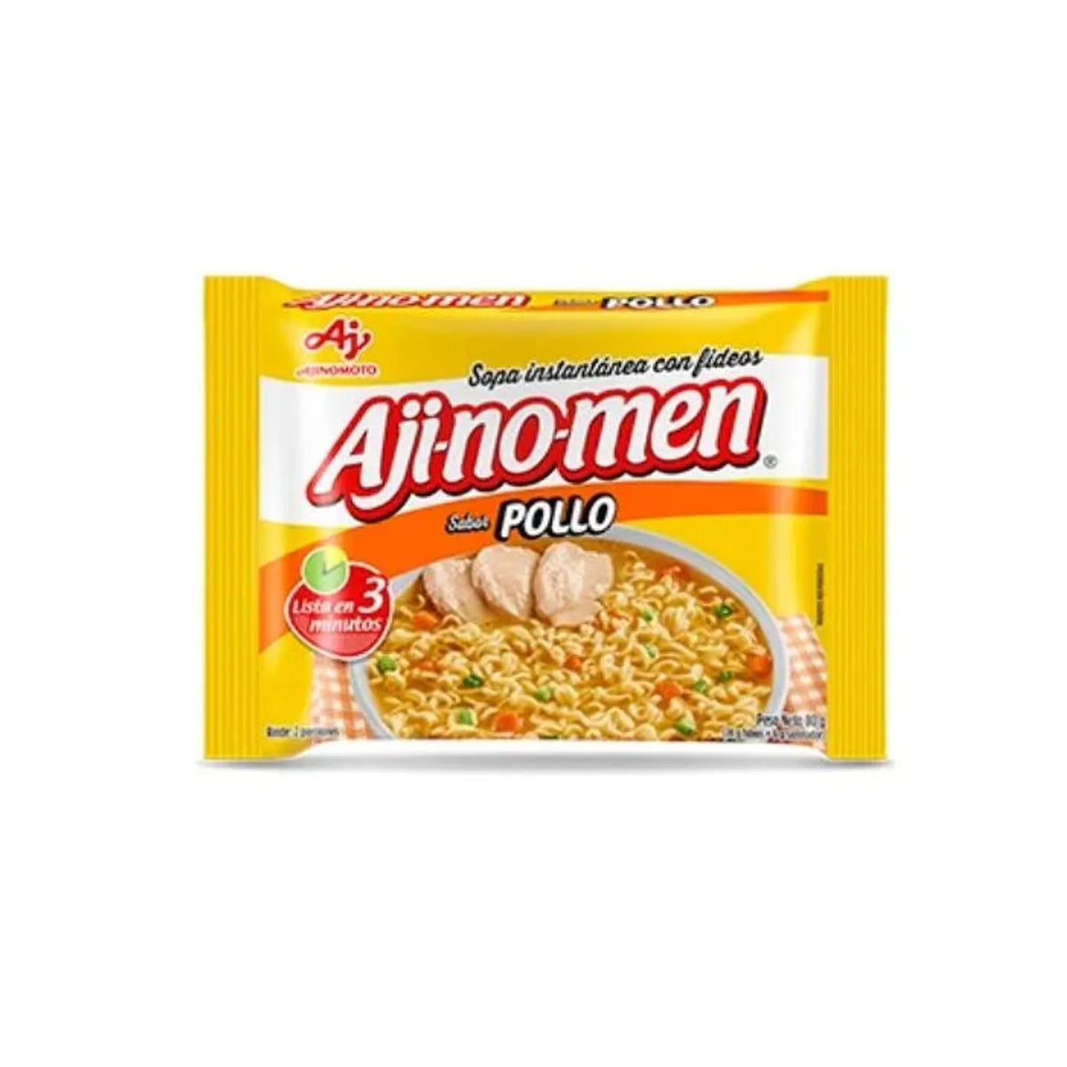 Sopa Instantanea AJINOMEN pollo 80 g - Latineo