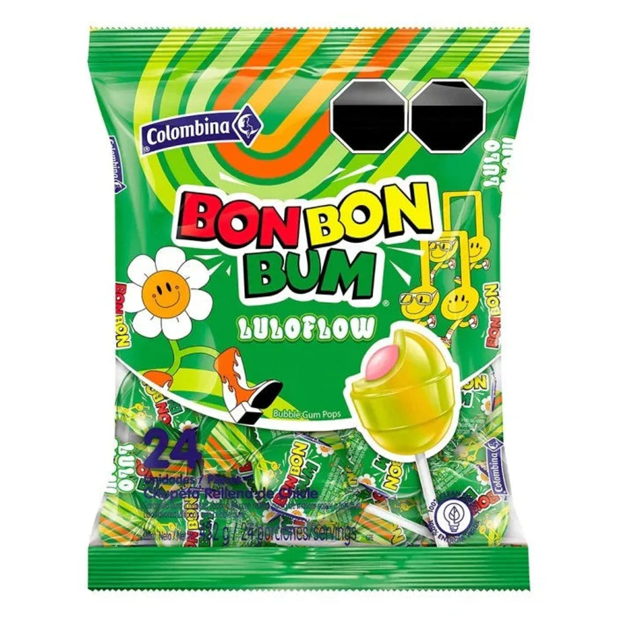 Bon bon bum Lulo x 24 unid 400 g - Latineo Imagen principal del producto