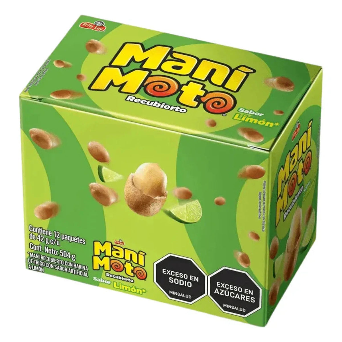Mani moto crunch limon x 12 unid - Latineo Imagen principal del producto