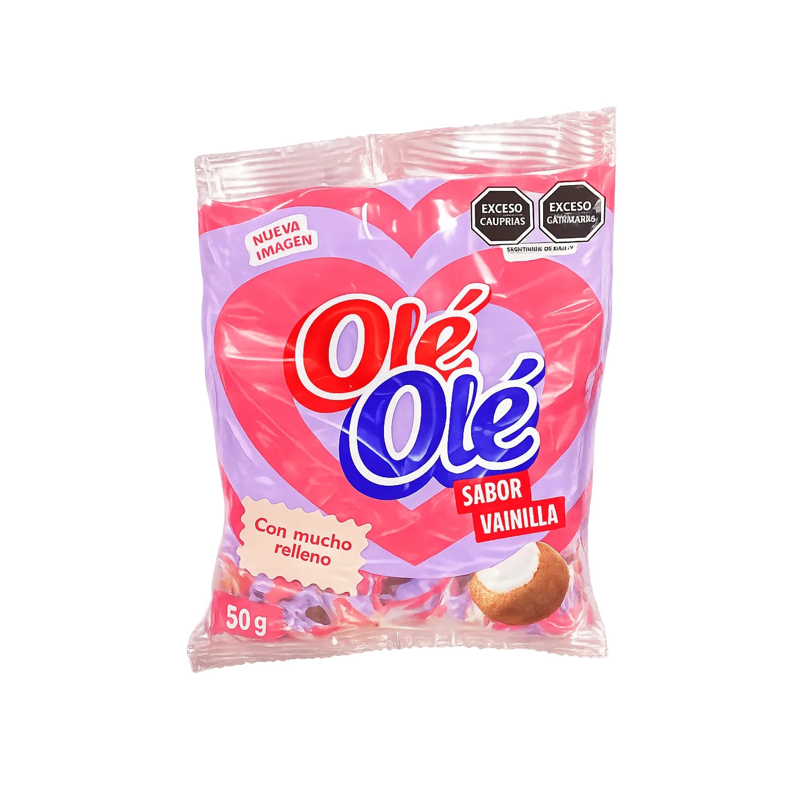 OLE OLE Sabor Vainilla Bolsa 50 Unidades - Latineo