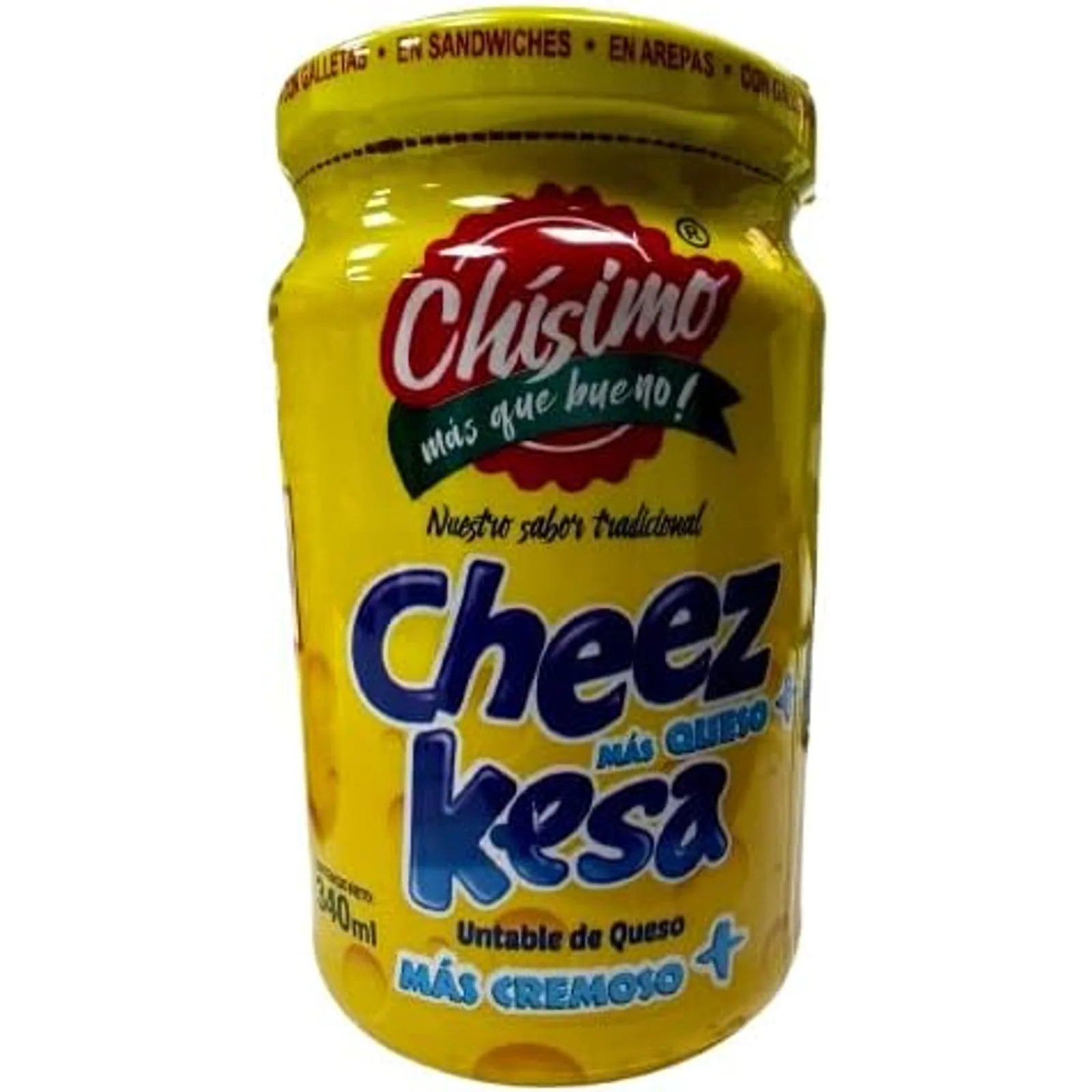 Crema de queso Cheez Keza 340 g - Latineo Imagen principal del producto
