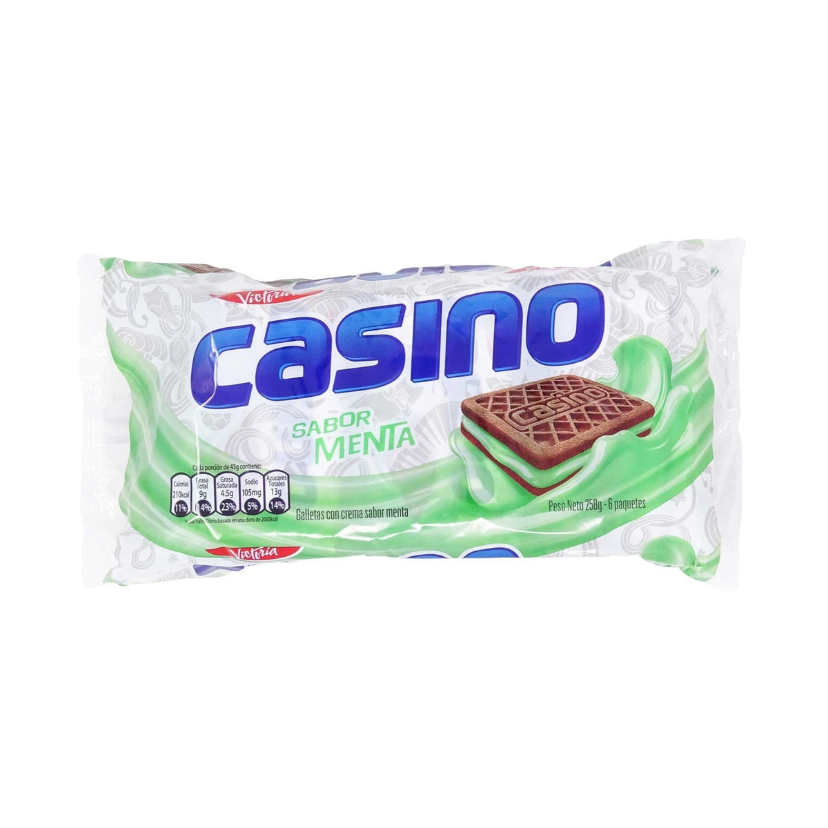 Galleta Casino Menta Pack x 6 Unid 258 g Imagen principal del producto