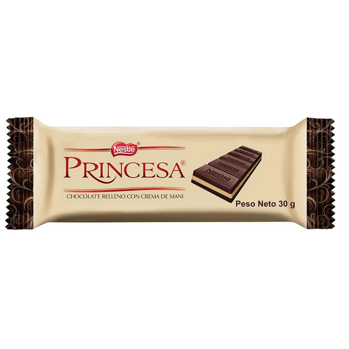 Chocolate PRINCESA 30g. - Latineo Imagen principal del producto