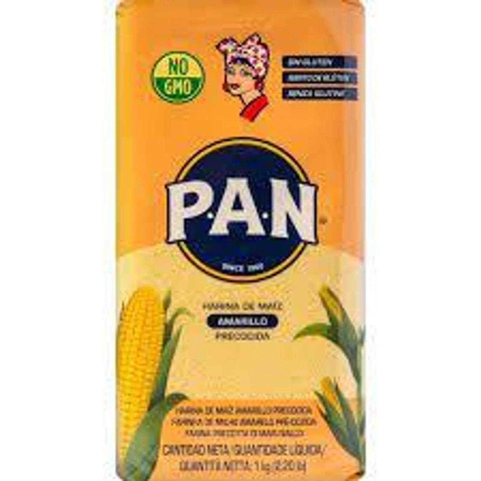 Harina PAN Amarillo 1 kg - Latineo