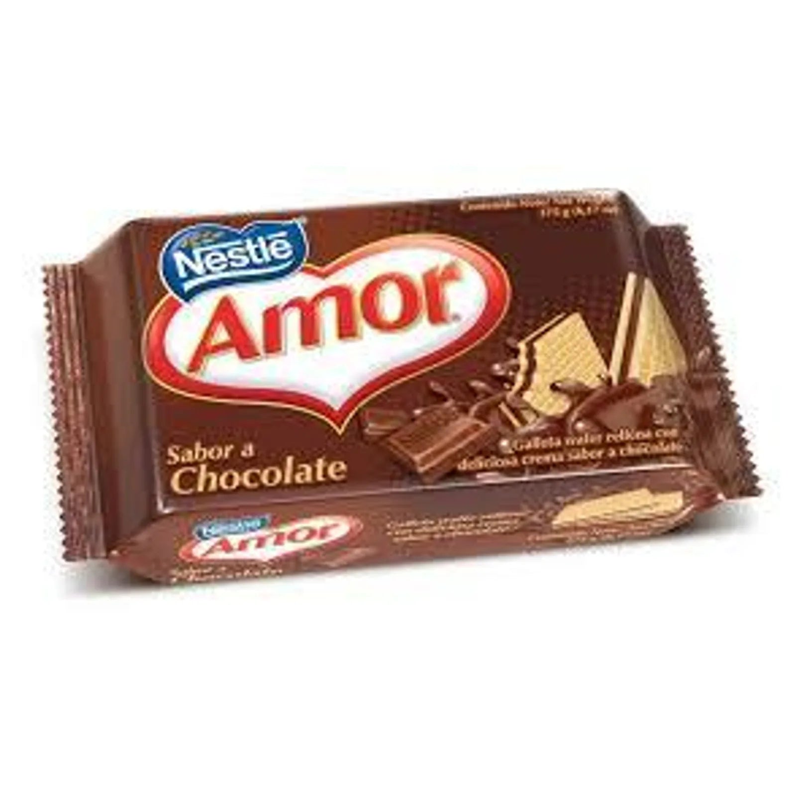 Galleta Wafer Amor Chocolate 100 g - Latineo Imagen principal del producto