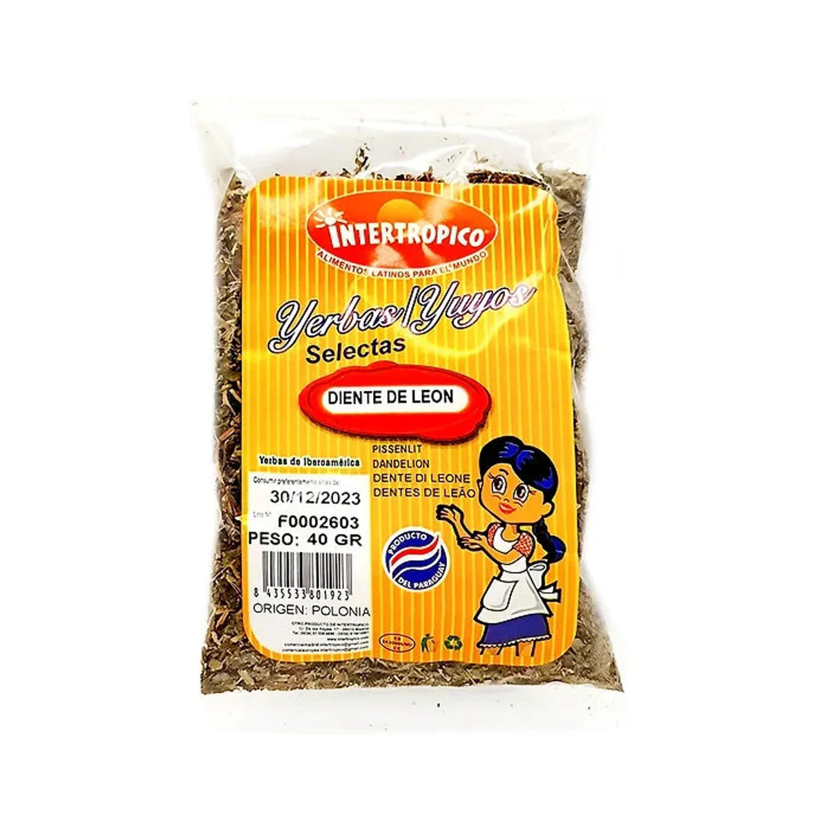 Diente de León INTERTROPICO 50 g - Latineo Imagen principal del producto
