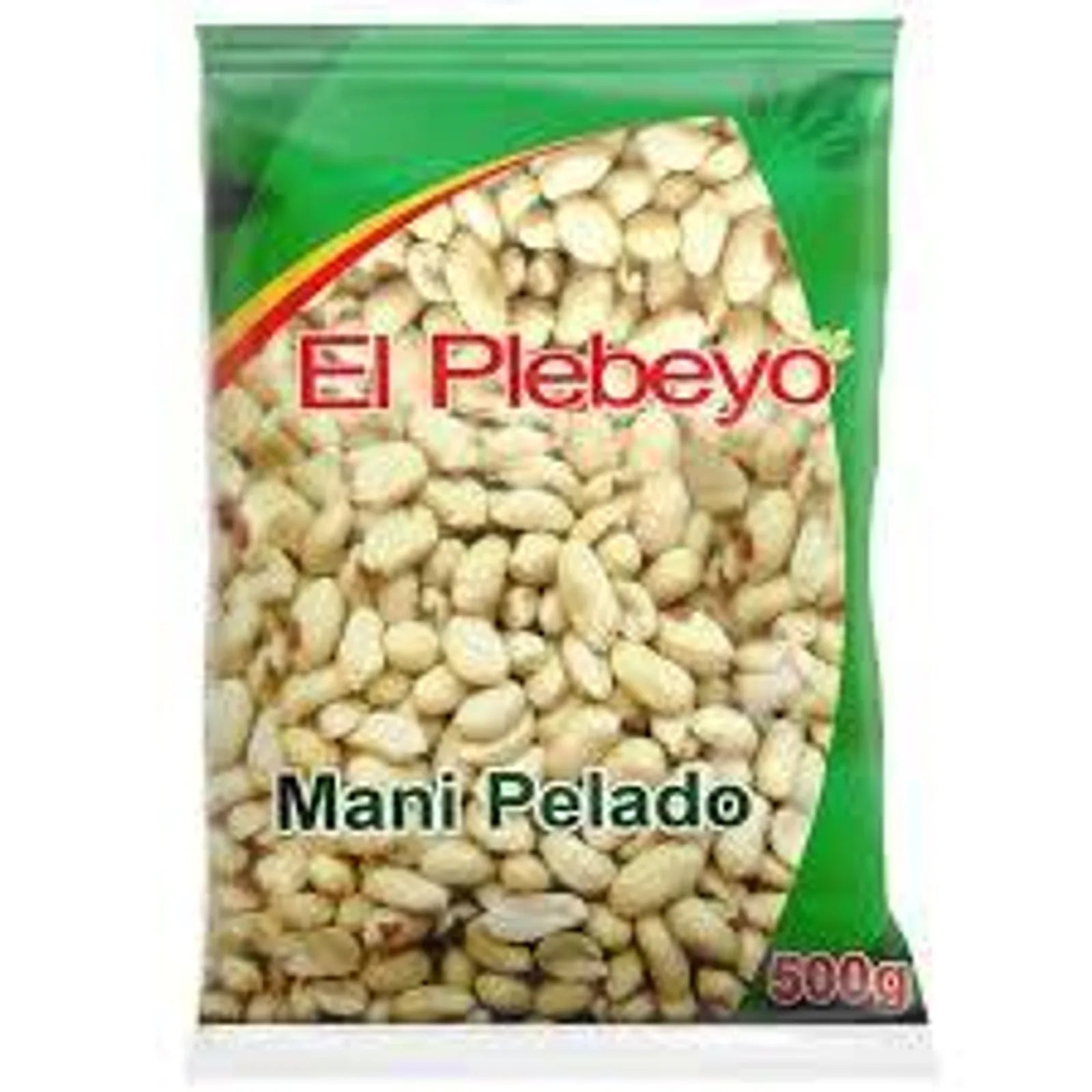 Maní Pelado EL PLEBEYO 500 g - Latineo