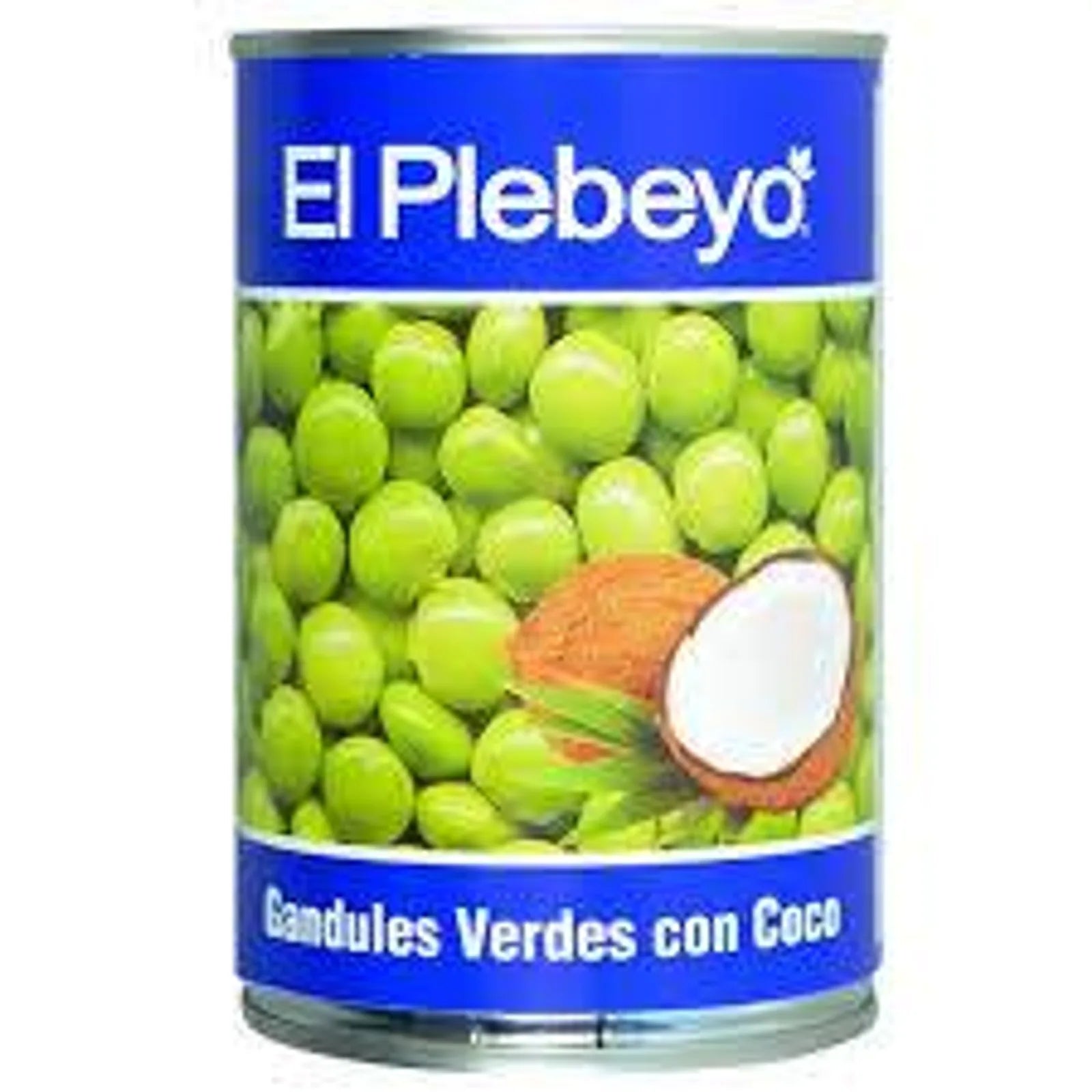 Gandul Verde con Coco EL PLEBEYO 425 g - Latineo