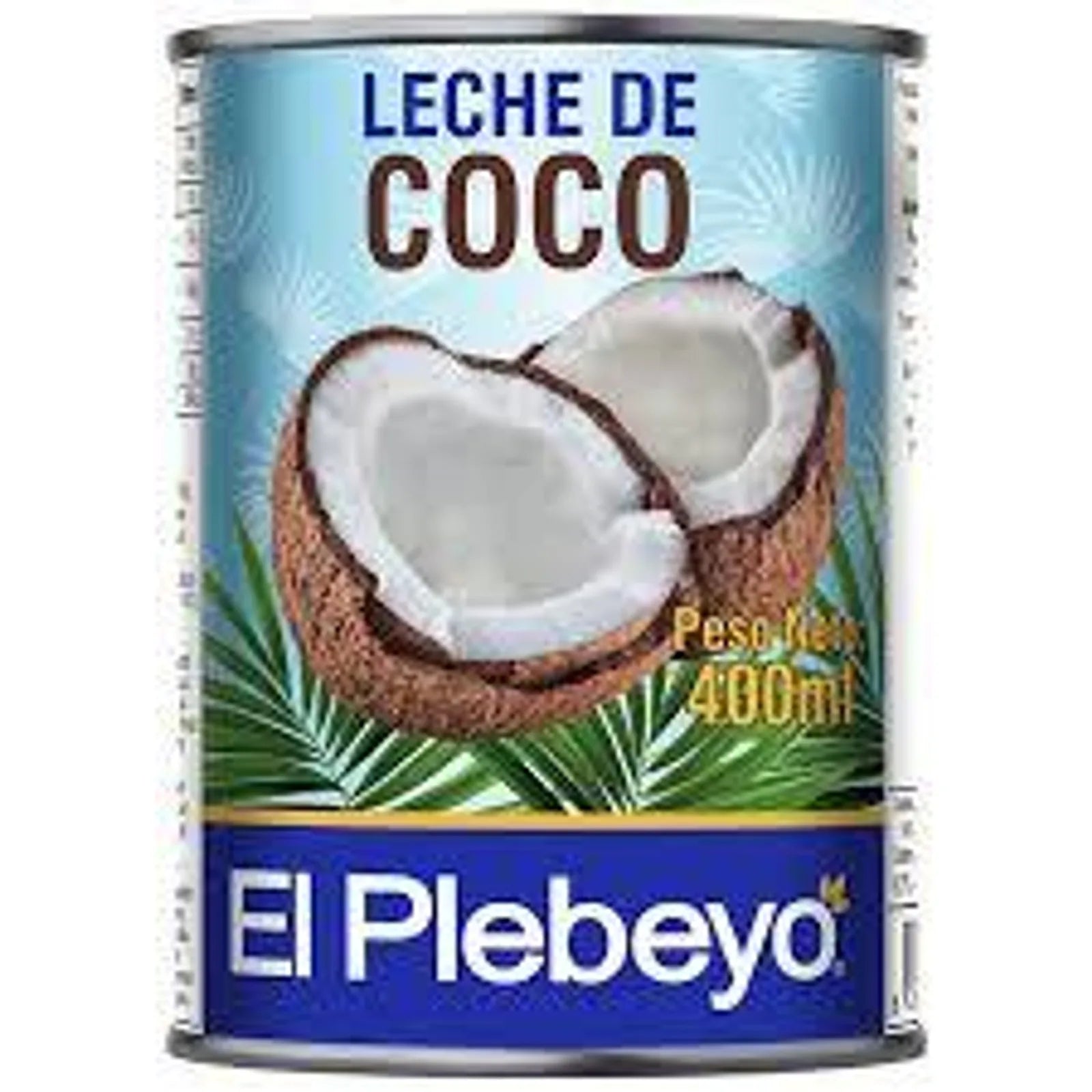 Leche de Coco EL PLEBEYO 425 g - Latineo Imagen principal del producto