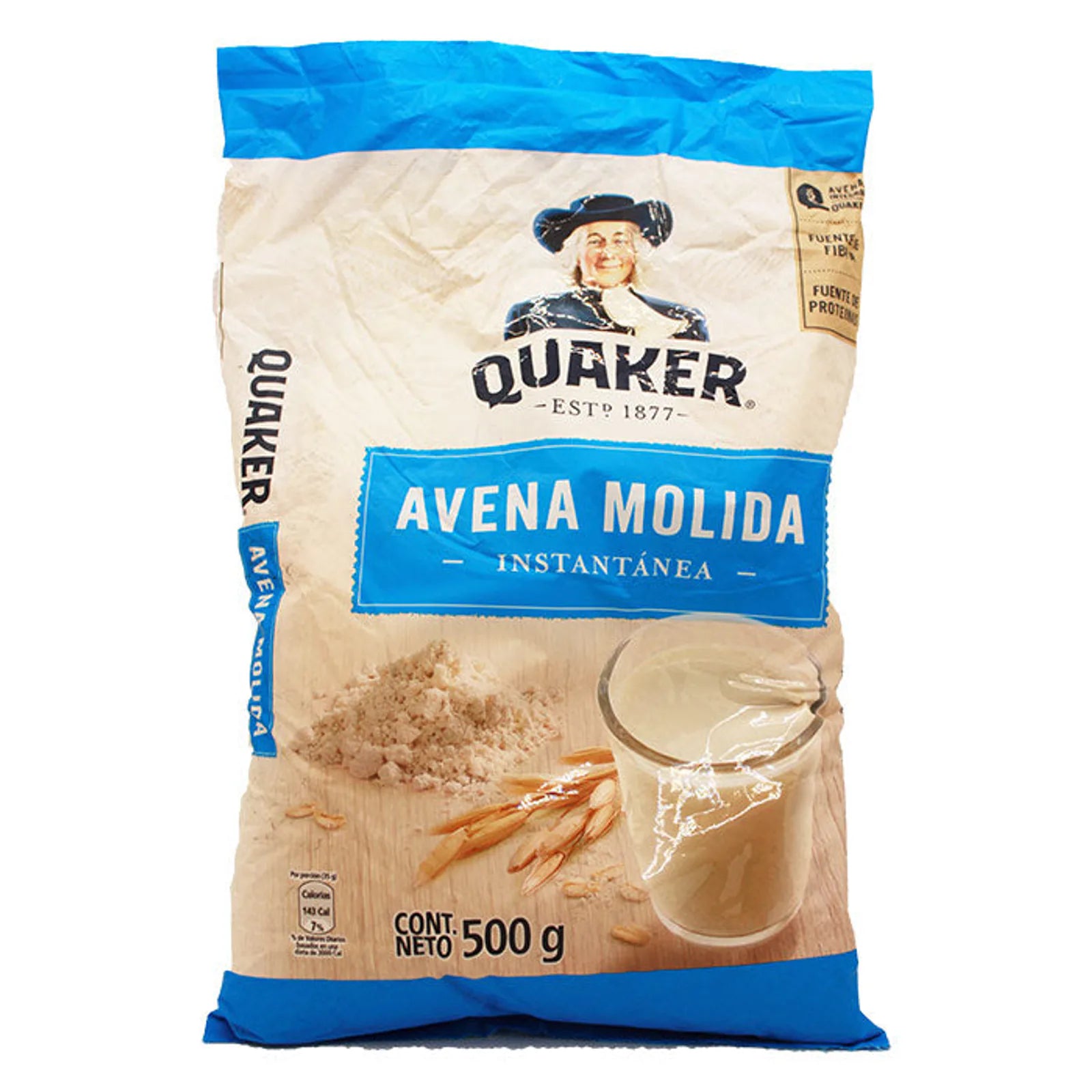 Avena Quaker Instantánea 500 g - Latineo Imagen principal del producto