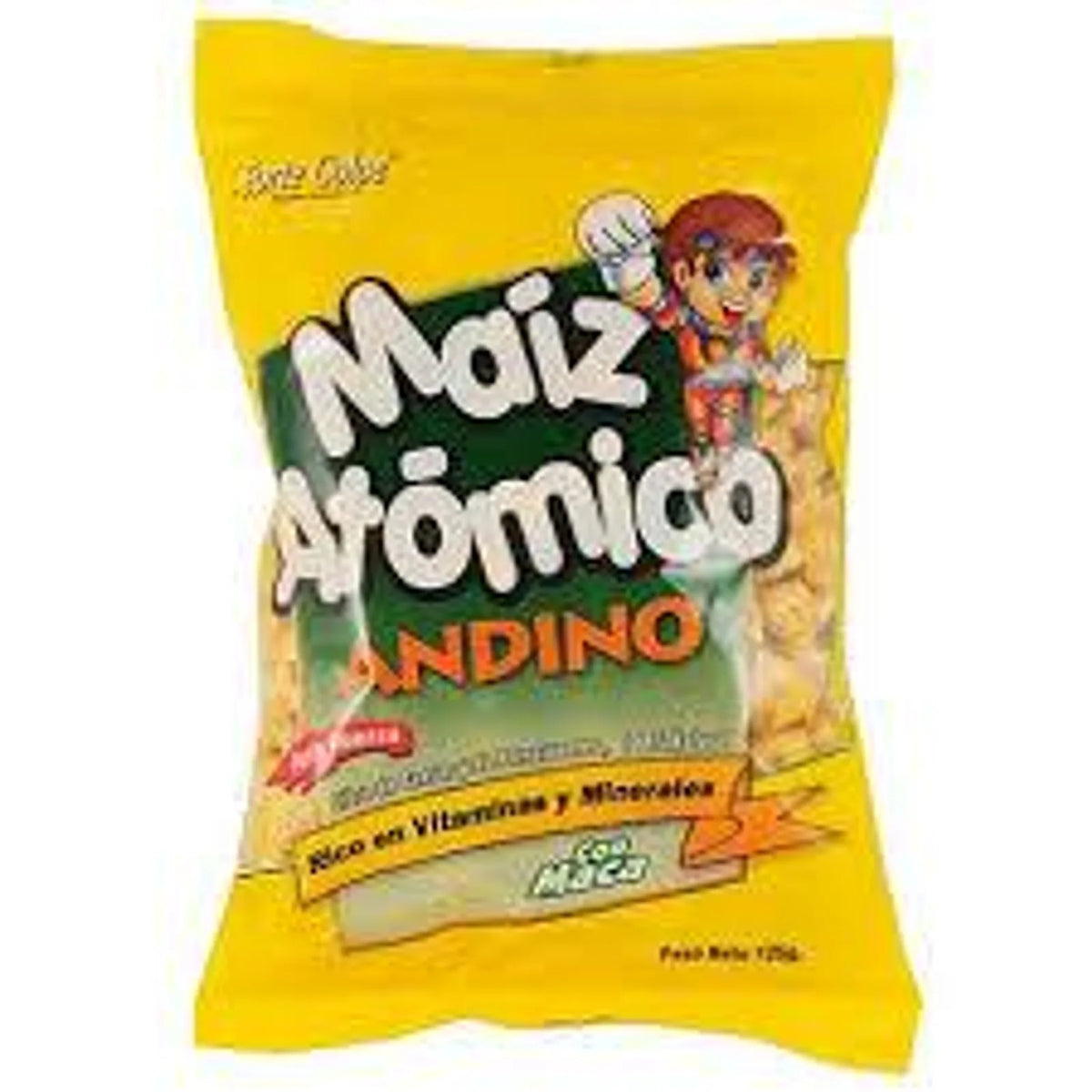 Maíz Atómico con Maca 125 g - Latineo Imagen principal del producto