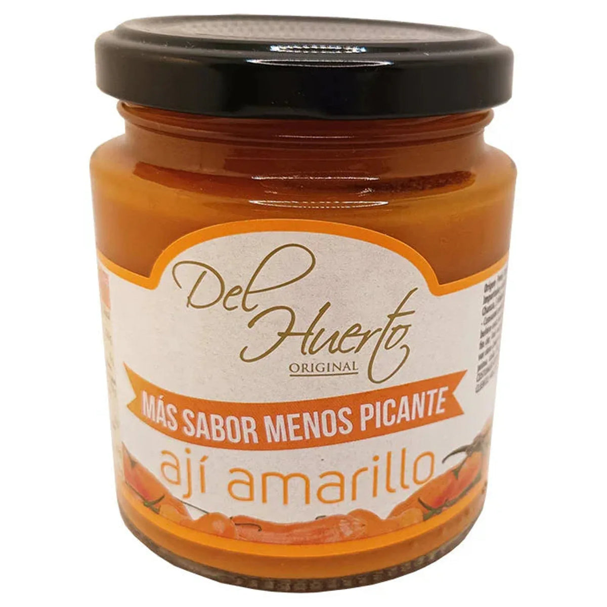 Pasta de Ají Amarillo Menos Picante DEL HUERTO 212 g - Latineo