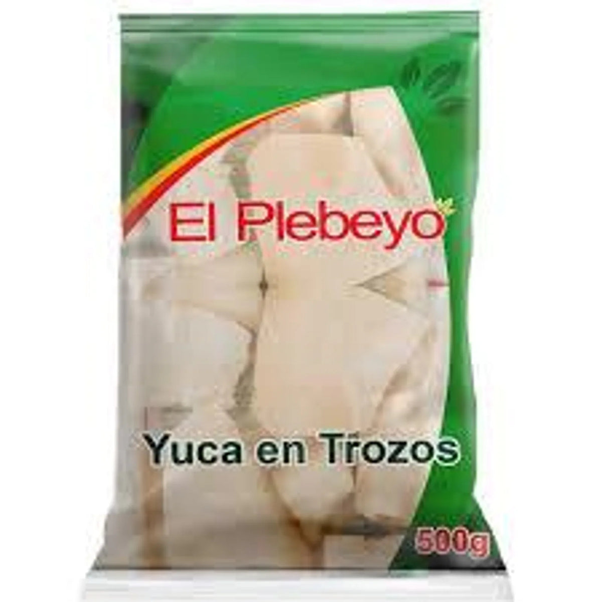 Yuca Trozos EL PLEBEYO 500 g - Latineo Imagen principal del producto